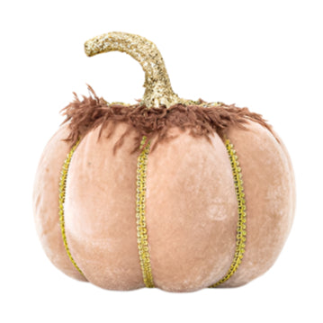 ΒΕΛΟΥΔΙΝΗ ΚΟΛΟΚΥΘΑ ΣΟΜΟΝ ΜΕ ΧΡΥΣΟ ΓΚΛΙΤΕΡ 20x20x16