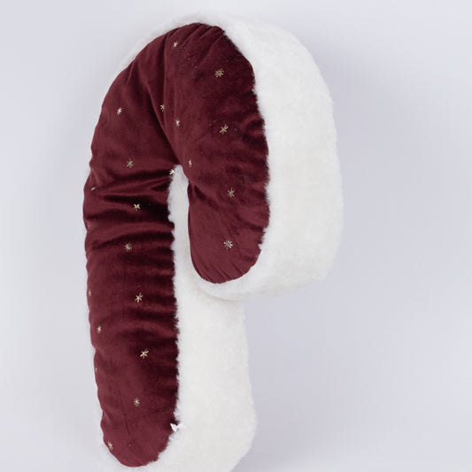 ΜΑΞΙΛΑΡΙ ΜΠΑΣΤΟΥΝΑΚΙ ΜΠΟΡΝΤΟ ΒΕΛΟΥΔΟ ΜΕ ΧΡΥΣΑ ΑΣΤΕΡΑΚΙΑ 6x30x45