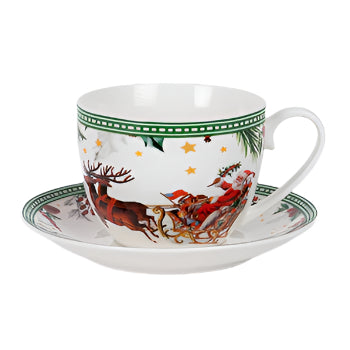 ΚΟΥΠΑ ΜΕ ΠΙΑΤΑΚΙ ΜΕ ΧΡΙΣΤΟΥΓΕΝΝΙΑΤΙΚΗ ΠΑΡΑΣΤΑΣΗ ΣΕΤ 2 ΤΜΧ