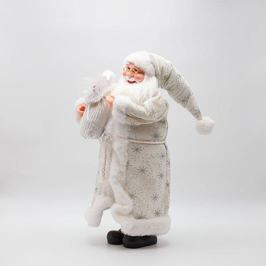 ΑΓΙΟΣ ΒΑΣΙΛΗΣ ΜΕ ΛΕΥΚΑ ΓΟΥΝΙΝΑ ΡΟΥΧΑ ΚΑΙ ΣΑΚΟ ΜΕ BERRY 29x17x64