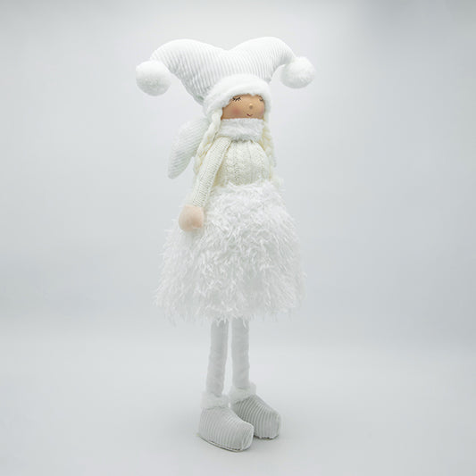 ΚΟΡΙΤΣΑΚΙ ΜΕ ΛΕΥΚΑ ΡΟΥΧΑ ΚΑΙ ΦΩΤΙΖΟΜΕΝΗ ΦΟΥΣΤΑ 34x18x63