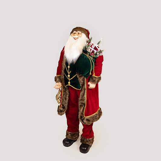 ΑΗ ΒΑΣΙΛΗΣ ΜΕ ΚΟΚΚΙΝΑ ΚΑΙ ΜΠΟΡΝΤΟ ΡΟΥΧΑ 52x32x150