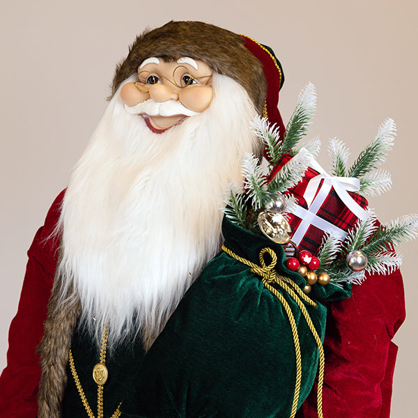 ΑΗ ΒΑΣΙΛΗΣ ΜΕ ΚΟΚΚΙΝΑ ΚΑΙ ΜΠΟΡΝΤΟ ΡΟΥΧΑ 52x32x150