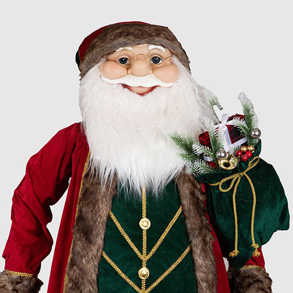 ΑΗ ΒΑΣΙΛΗΣ ΜΕ ΚΟΚΚΙΝΑ ΚΑΙ ΜΠΟΡΝΤΟ ΡΟΥΧΑ 52x32x180