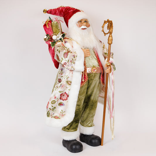 ΑΗ ΒΑΣΙΛΗΣ ΜΕ ΡΟΖ VINTAGE ΡΟΥΧΟ 37x28x95