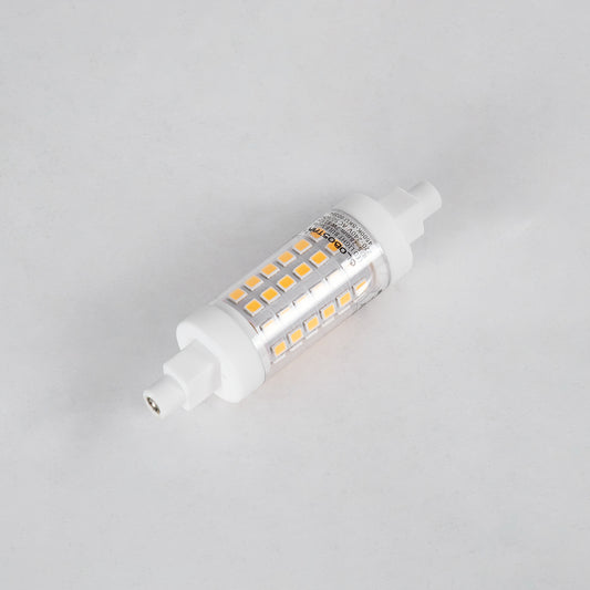 TUBINI 60395 Λάμπα R7S 78mm LED 7W 791lm 360° AC 220-240V IP20 Θερμό Λευκό 2700K - Lumileds SMD Chip - Μ7.8 x Π2 x Υ2
