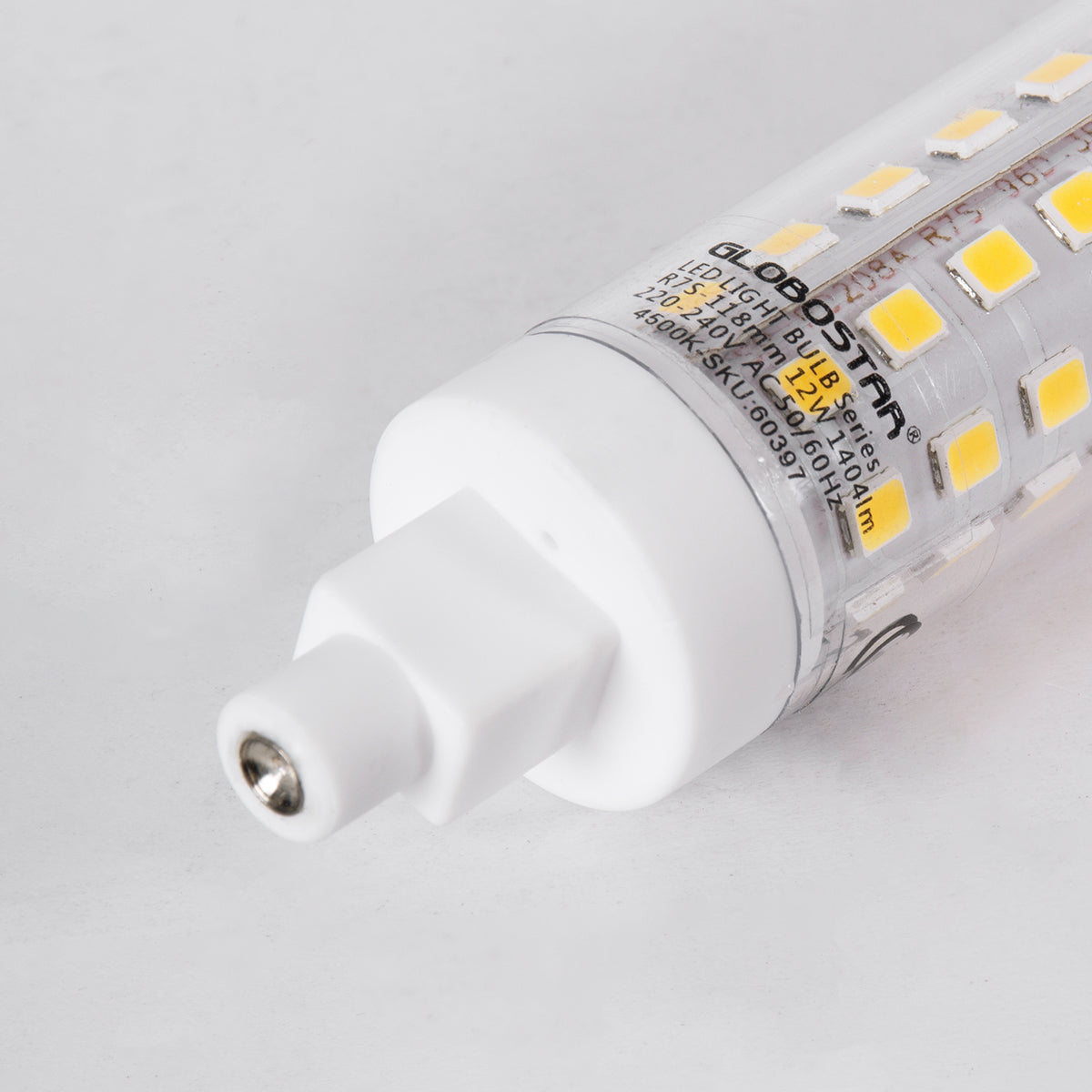 TUBINI 60397 Λάμπα R7S 118mm LED 12W 1404lm 360° AC 220-240V IP20 Φυσικό Λευκό 4500K - Lumileds SMD Chip - Μ11.8 x Π2.2 x Υ2.2