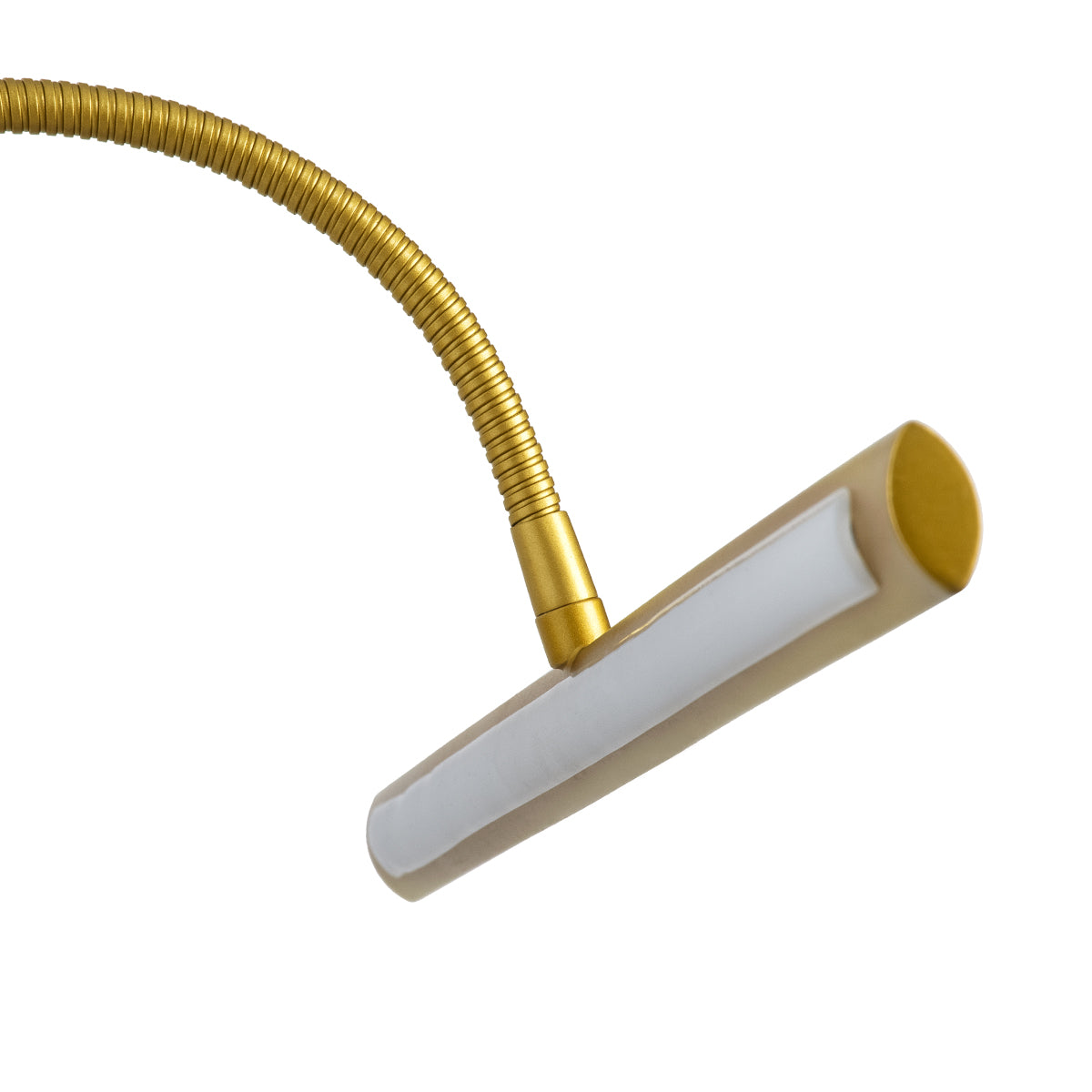 TROIS 60437 Μοντέρνο Φωτιστικό Τοίχου - Απλίκα Καθρέπτη Μπάνιου - Πίνακα LED 12W 1400lm 120° AC 220-240V IP44 Μ60 x Π24 x Υ18cm - Φυσικό Λευκό 4500K - Χρυσό