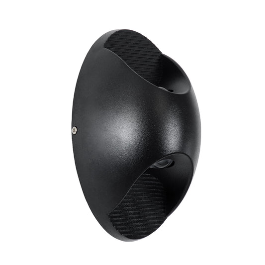 JEREMY 60532 Φωτιστικό Τοίχου - Απλίκα Αρχιτεκτονικού Φωτισμού Εσωτερικού/Εξωτερικού Χώρου Up & Down LED 10W 1000lm 60° AC220-240V Αδιάβροχο IP65 - Σώμα Αλουμινίου & Tempered Glass - Μ16 x Π10 x Υ7cm - Θερμό Λευκό 2700K - Μαύρο - Bridgelux Chip