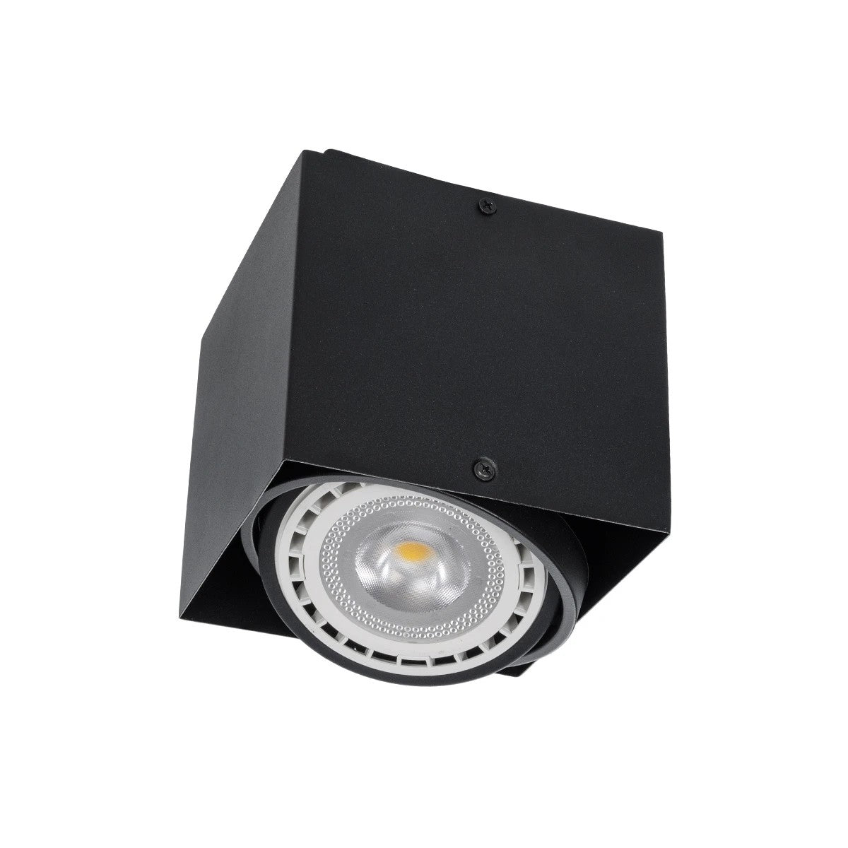 MAGMA 60626 Μοντέρνο Φωτιστικό Οροφής Σποτ Μονόφωτο 1 x GU10 IP20 Μαύρο Αλουμίνιο - Μ15 x Π15 x Υ13cm