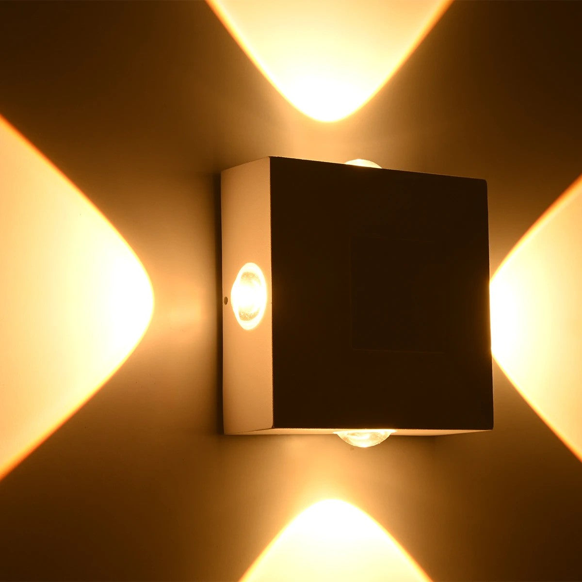 ARKOS KLV-101-0112 Φωτιστικό Τοίχου / Απλίκα LED 8W 840lm 15° AC 220-240V Αδιάβροχο IP65 Θερμό Λευκό 2700K - CREE SMD Chip & TÜV SÜD Driver - Λευκό Ματ - Μ14 x Π5.5 x Υ14