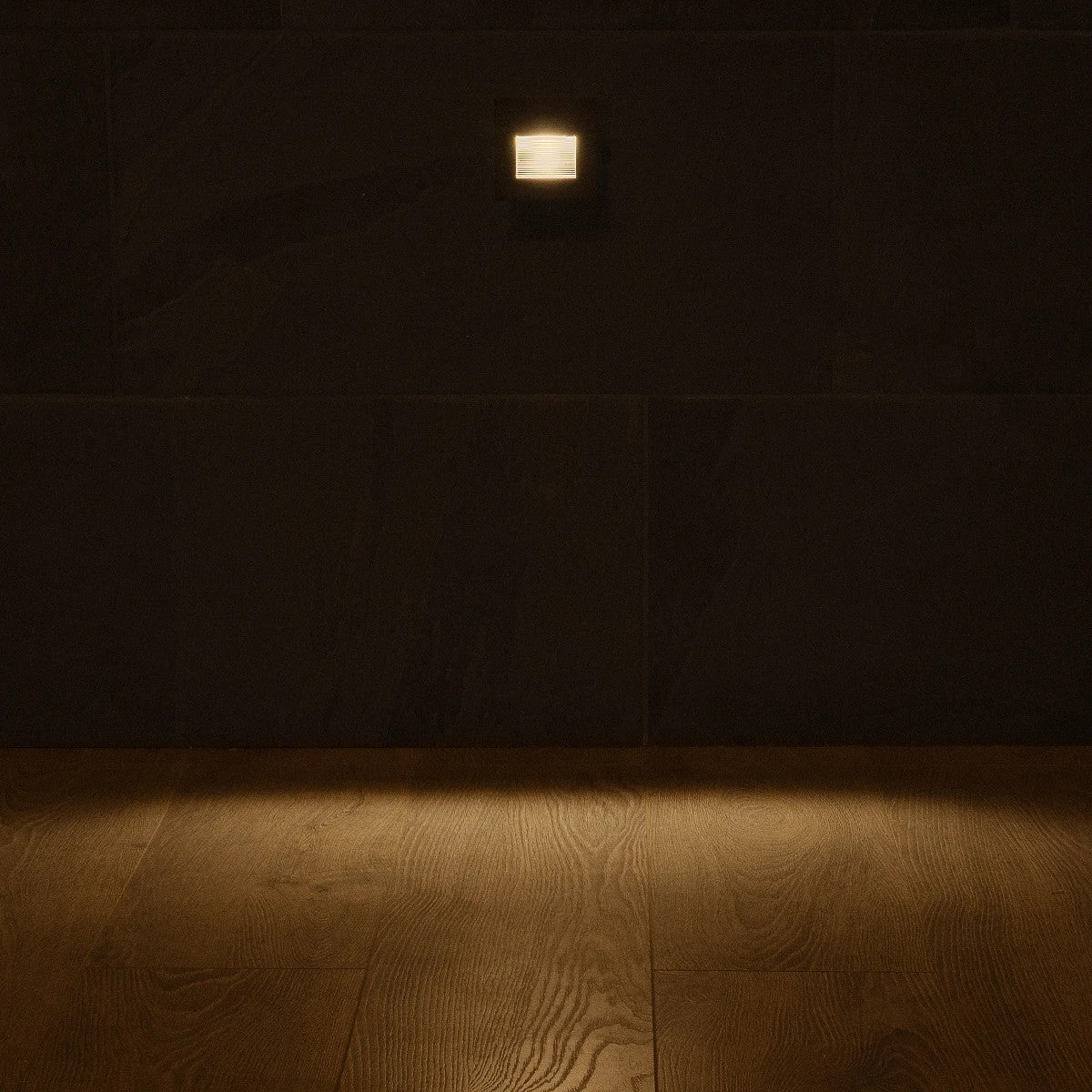 STEPART KLV-101-0077 Χωνευτό Φωτιστικό Σκαλοπατιού / Διαδρόμου LED 3W 375lm 45° AC 220-240V Αδιάβροχο IP65 Θερμό Λευκό 2700K - Lumileds SMD Chip & TÜV SÜD Driver - Μαύρο Ματ - Μ8.5 x Π5 x Υ8.5 / Q6.72 x 6.72