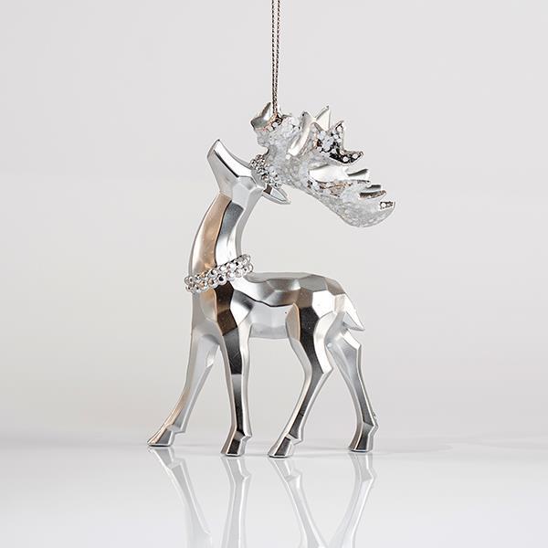 ΤΑΡΑΝΔΟΣ ΑΚΡΥΛΙΚΟΣ ΜΑΤ ΑΣΗΜΙ ΜΕ GLITTER 7x3x12