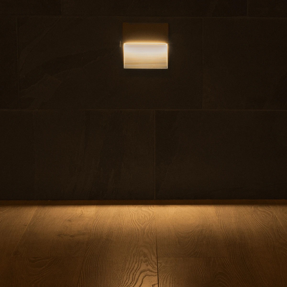 STEPART KLV-101-0105 Φωτιστικό Σκαλοπατιού / Διαδρόμου LED 4W 500lm 45° AC 220-240V Αδιάβροχο IP65 Θερμό Λευκό 2700K - Lumileds SMD Chip & TÜV SÜD Driver - Γκρι Ανθρακί Ματ - Μ15 x Π3.5 x Υ15