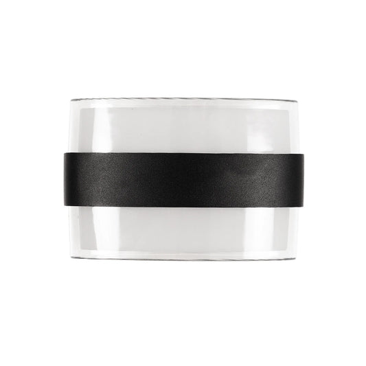 EMPIRE 60782 Μοντέρνο Φωτιστικό Τοίχου - Απλίκα LED 12W 1260lm 120° AC 220-240V Αδιάβροχο IP65 Φυσικό Λευκό 4500K - Bridgelux SMD Chip & TÜV SÜD Driver - Μαύρο Ματ - Μ18.5 x Π9 x Υ12