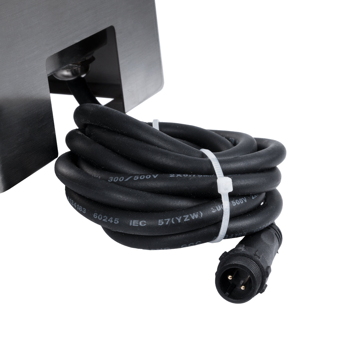 CYBOLITHOS 60949 Χωνευτό Φωτιστικό Σποτ Δαπέδου LED 4W 520lm 120° DC 24V Αδιάβροχο IP68 IK06 Μ20 x Π10 x Υ8cm 2700K Dimmable - Tempered Γαλακτερό Γυαλί & Ανοξείδωτο Ατσάλι - Bridgelux Chip