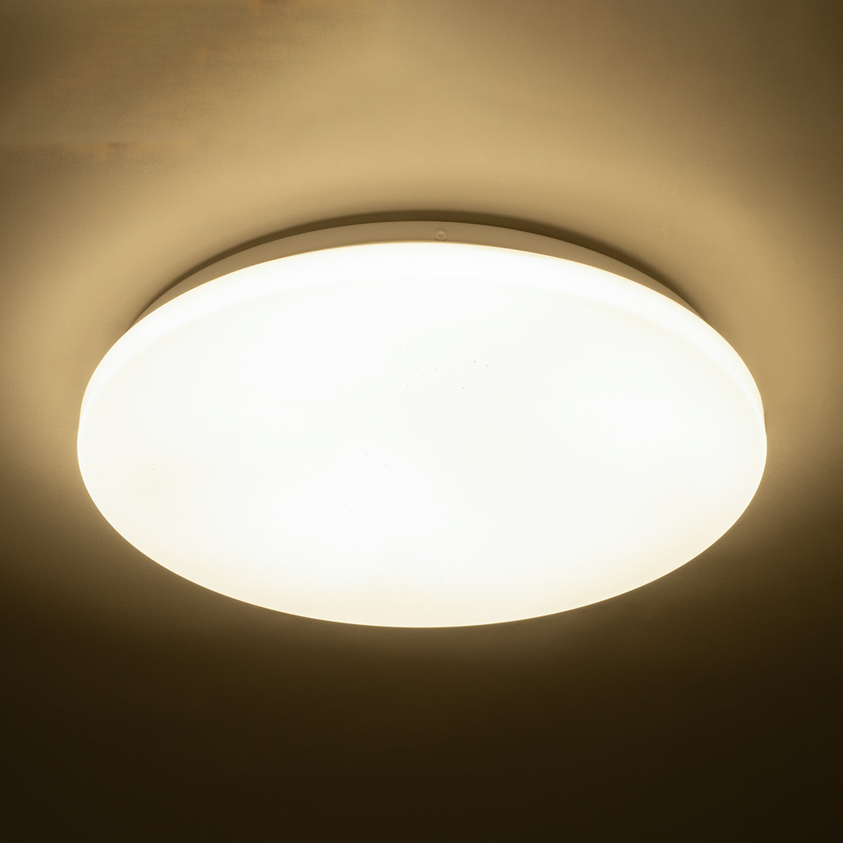 CELANO 61009 Φωτιστικό Πλαφονιέρα Οροφής LED 30W 2850lm 120° AC 220-240V Αδιάβροχο IP54 Φυσικό Λευκό 4500K - Lumileds SMD Chip - Λευκό Γαλακτερό - Μ33 x Π33 x Υ6