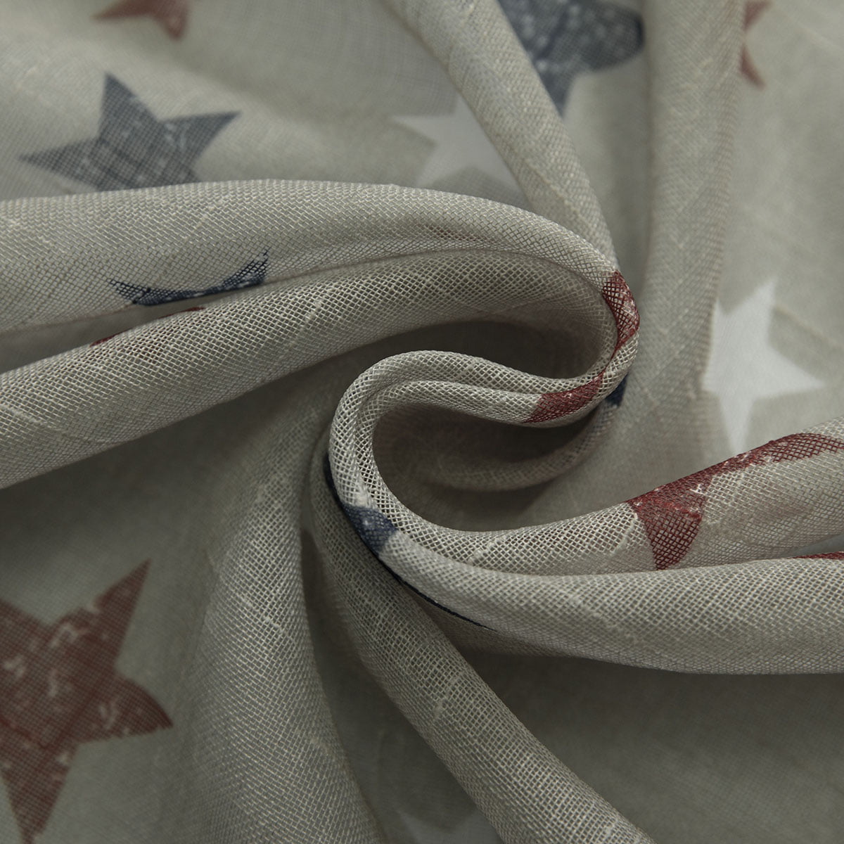 Κουρτίνα Art 6120 280x280εκ Μπεζ/Κόκκινο/Μπλε