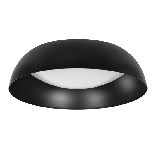 ANATOLIA 61261 Πλαφονιέρα Οροφής LED CCT 60W 6900lm 120° AC 220-240V - Εναλλαγή Φωτισμού μέσω Τηλεχειριστηρίου All In One Ψυχρό 6000k+Φυσικό 4500k+Θερμό 2700k Dimmable Φ43cm - Μαύρο