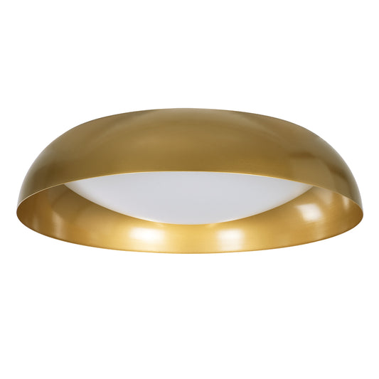 ANATOLIA 61266 Πλαφονιέρα Οροφής LED CCT 75W 8625lm 120° AC 220-240V - Εναλλαγή Φωτισμού μέσω Τηλεχειριστηρίου All In One Ψυχρό 6000k+Φυσικό 4500k+Θερμό 2700k Dimmable Φ60cm - Χρυσό