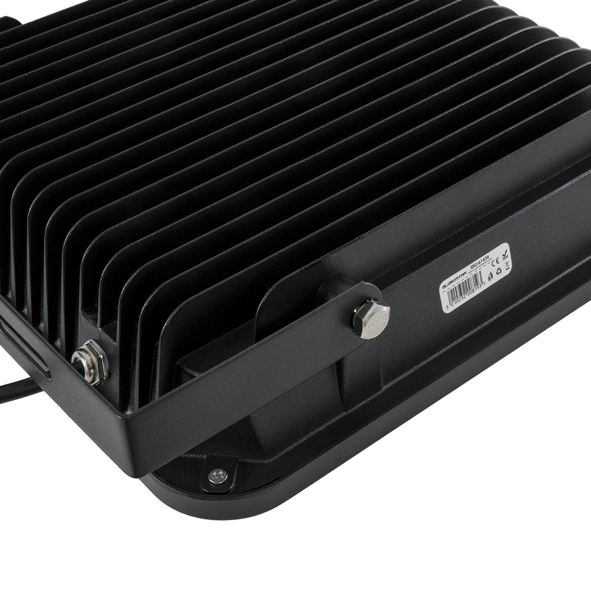 TITAN 61434 Προβολέας για Γήπεδα Tennis & Ποδοσφαίρου 5x5 LED 260W 32500lm 60°x90° AC 220-240V Αδιάβροχο IP67 Φυσικό Λευκό 5000K - Lumileds SMD Chip - TÜV Rheinland Certified - Μαύρο Ματ - Μ30 x Π8 x Υ28