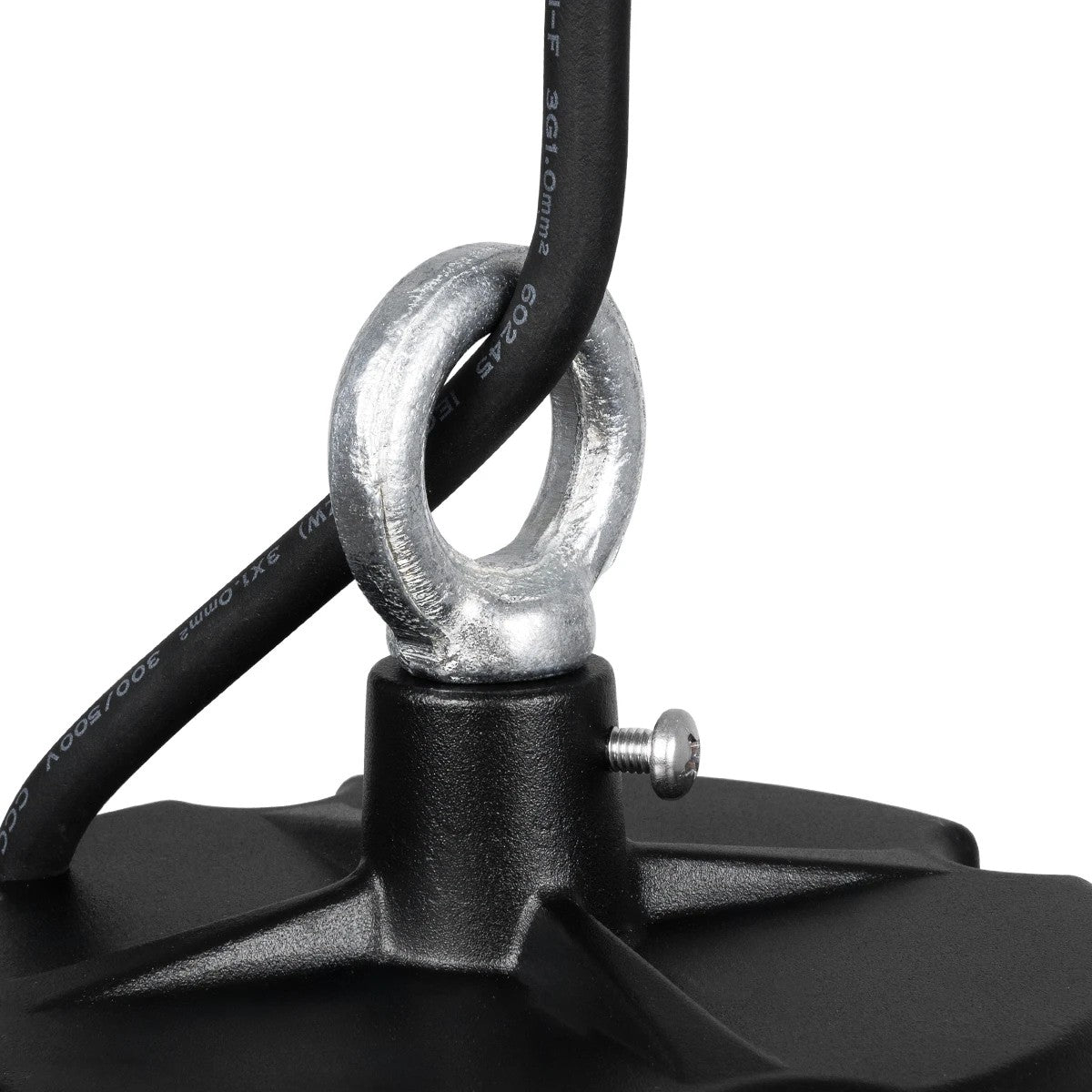 INDUSTRY 61502 LED UFO HIGH BAY 200W 338*SANAN OPTO CHIP 150lm/W 30000lm CRI≥80Ra SDCM<5 90° 85-265VAC 50/60Hz IP65 5000K TÜV SÜD CERTIFIED DRIVER - Μαύρο - Μ30 x Π30 x Υ16cm