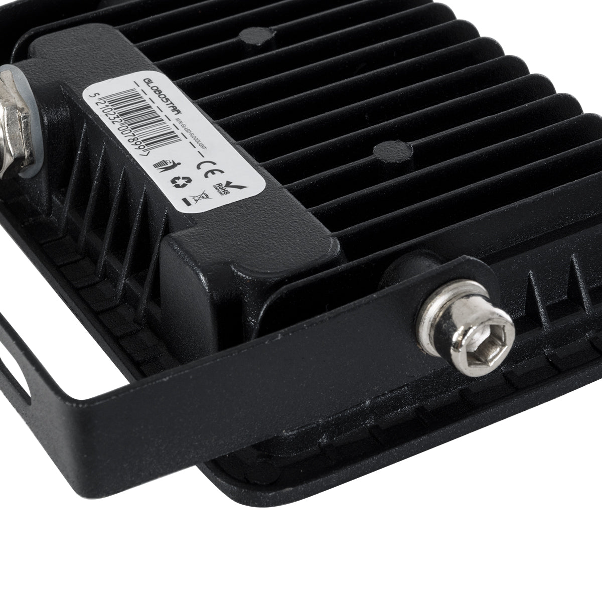 ATLAS 61517 Προβολέας LED 10W 1150lm 120° AC 220-240V Αδιάβροχο IP67 Θερμό Λευκό 2700K - Lumileds SMD Chip - TÜV Rheinland Certified - Μαύρο Ματ - Μ10 x Π2 x Υ8