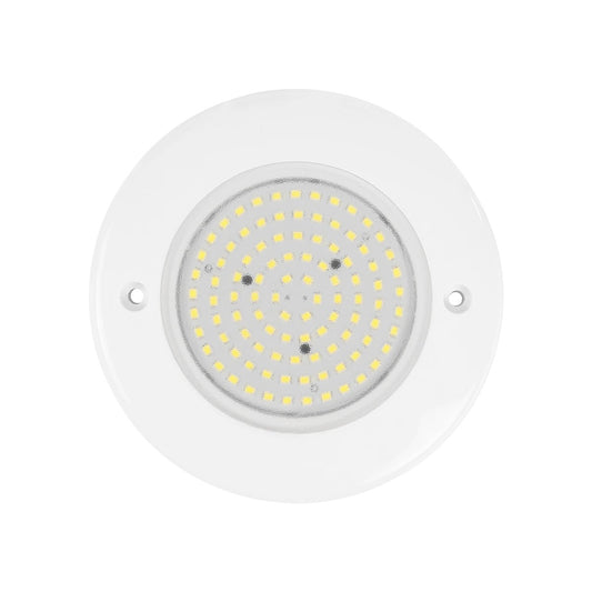 POOLARTY 61714 Υποβρύχιο Φωτιστικό για Σιντριβάνια/Πισίνες LED 8W 680lm 120° DC 12V Αδιάβροχο IP68 Ψυχρό Λευκό 6000K Dimmable - Bridgelux SMD Chip - 1m VDE Rubber Καλώδιο - Μ13 x Π13 x Υ2