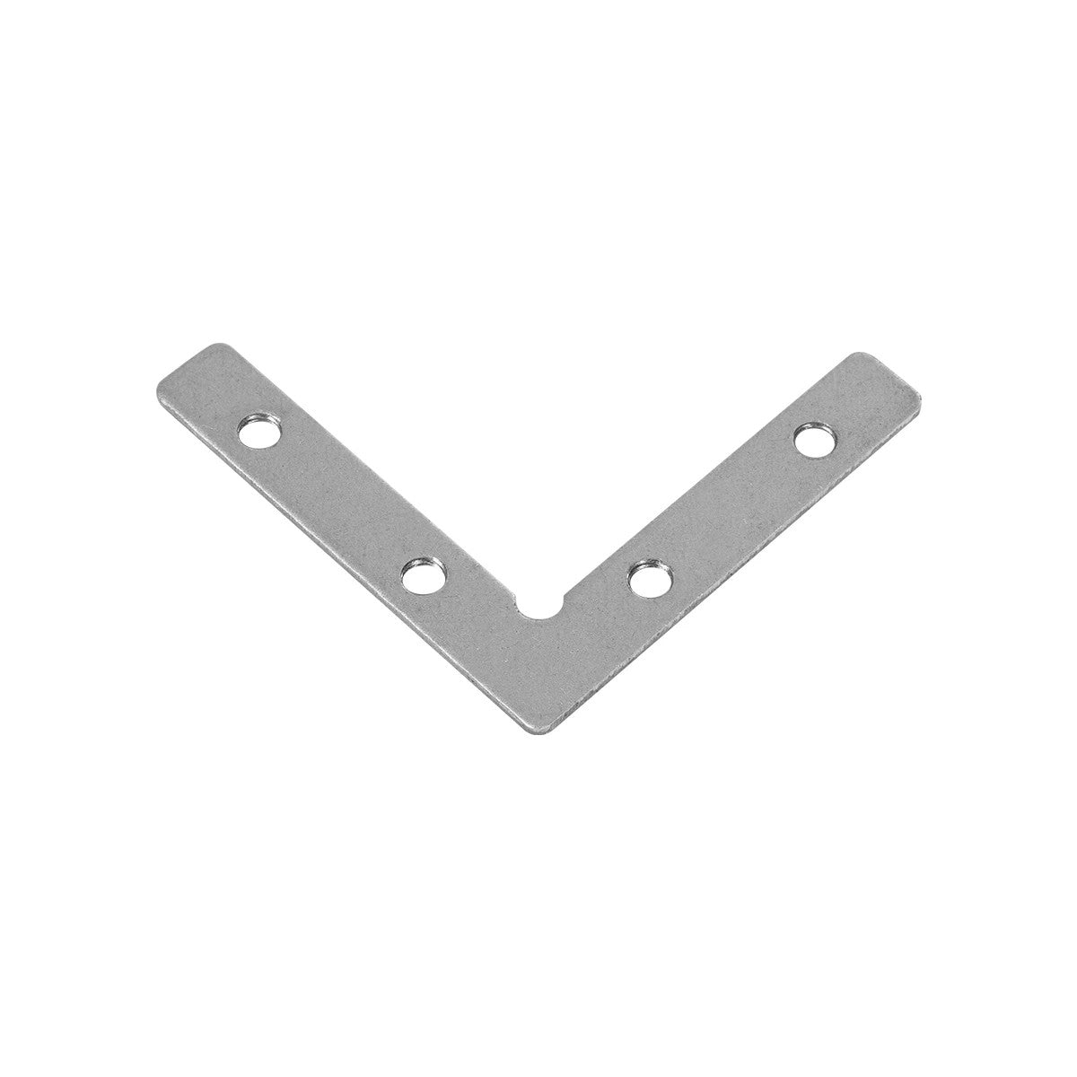 LUMILINE 61783 Σύνδεσμος Γ Επέκτασης Προφίλ Αλουμινίου - Ασημί - Μ4.6 x Π0.8 x Υ4.6cm