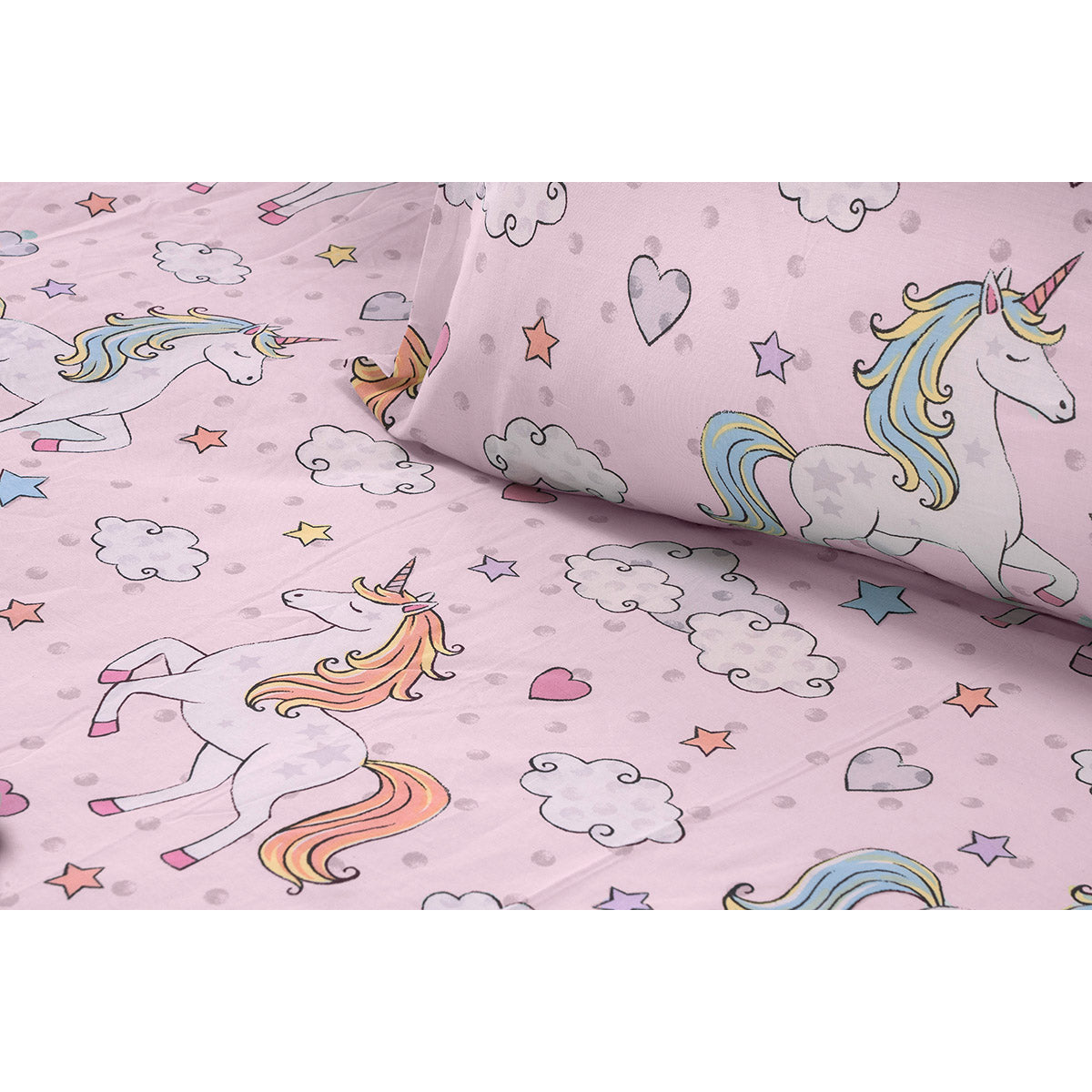 Bloom Art Baby Sheet Set 6328 120x170cm Pink