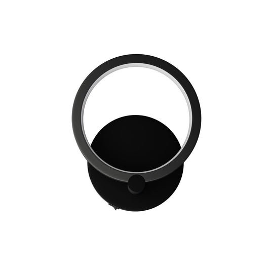 Φωτιστικό Τοίχου LED 9W 4000K Μαύρο 15x10x17