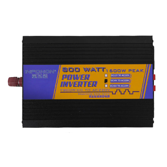 Inverter Τροποποιημένου Ημίτονου 24 Volt DC σε 220 Volt AC 800 Watt 67435