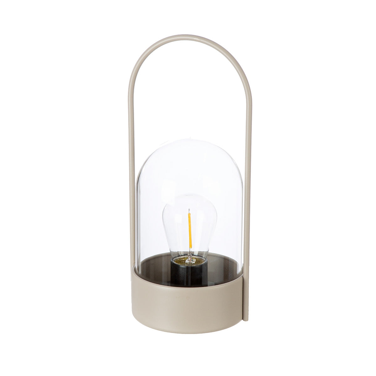 Διακοσμητικό Αντικείμενο (LED) Μεταλλικό Καφέ Γκρι 2 Ποικιλία 11x10x24