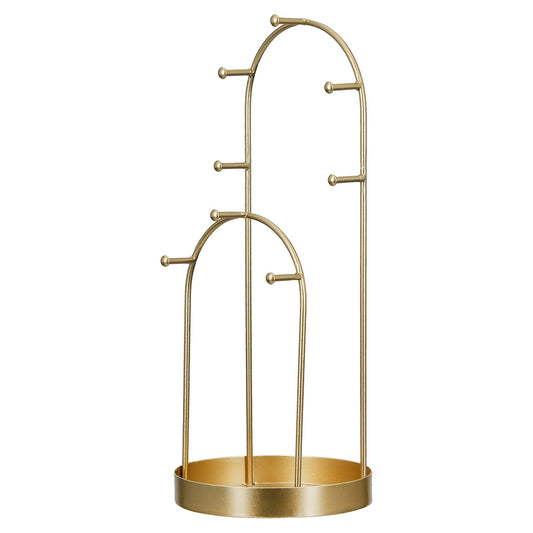 Σταντ Κοσμήματος Μεταλλικό Χρυσό Χρώμα 13x13x31