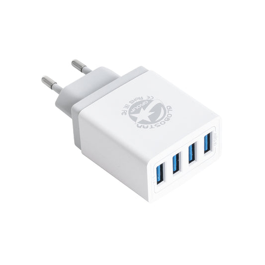 69997 Φορτιστής Πρίζας Charger 4 x Type-A USB Port DC 5V 5.1A Max 5W