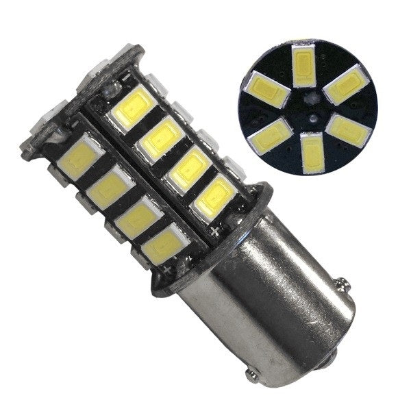 Λαμπτήρας LED BAU15S 30 SMD 5630 Ψυχρό Λευκό 04521