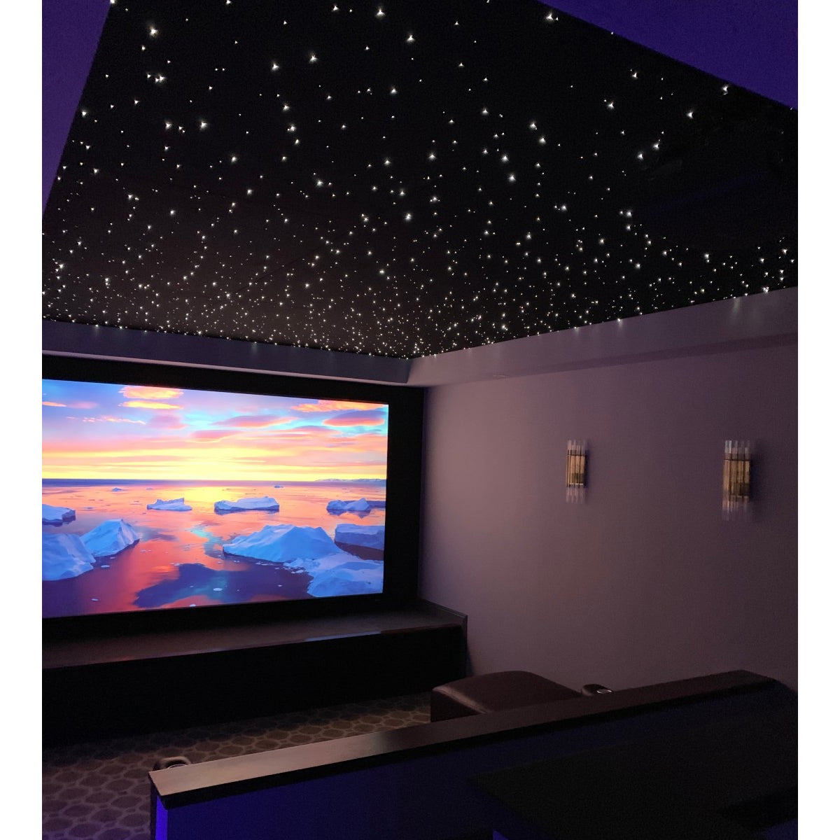 79624 Μηχανή Οπτικής Ίνας Μονής Κεφαλής - Fiber Optic Light Machine Single Head LED 45W AC 220-240V με Ασύρματο Χειριστήριο RF 2.4Ghz Μ29 x Π20 x Υ8.5cm RGBW