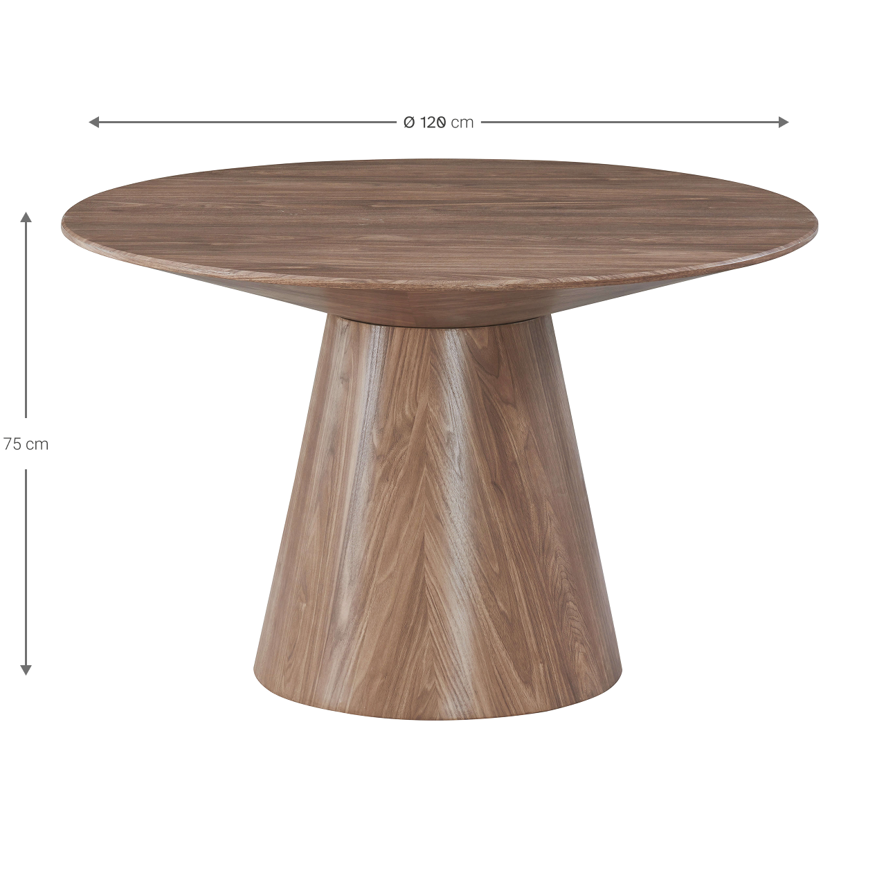 Table Revelstoke 120x120x75