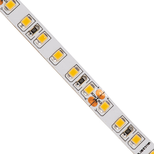LUXA 70232 Ταινία LED 8W/m 880lm/m 120° DC 24V IP20 120 x SMD2835 Chip/m Θερμό Λευκό 2700K Dimmable - Sanan SMD Chip - Μ500 x Π0.8 x Υ0.2 - Ρολό 5 Μέτρων