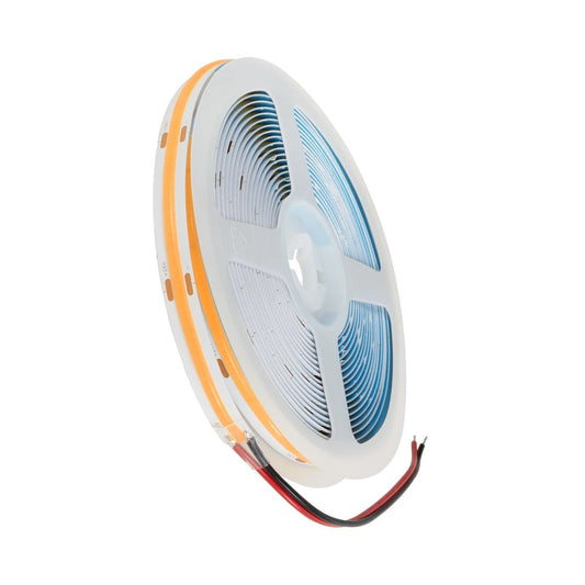 BEE 70353 Ταινία LED 10W/m 800lm/m 120° DC 24V IP20 528 x COB Chip/m Ultra Θερμό Λευκό 2200K Dimmable - Sanan COB Chip - Μ500 x Π1 x Υ0.2cm - Ρολό 5 Μέτρων