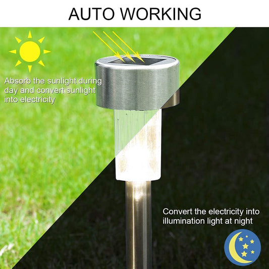 SOLARDECOR 71521 Διακοσμητικό Φωτιστικό με Βάση Κήπου / Καρφωτό LED 1W 40lm 180° DC 5V με Φωτοβολταϊκό Panel 5V 0.1W & Επαναφορτιζόμενη Μπαταρία Li-ion 3.2V 600mAh Αδιάβροχο IP65 Θερμό Λευκό 2700K - Μ4.7 x Π4.7 x Υ19.5