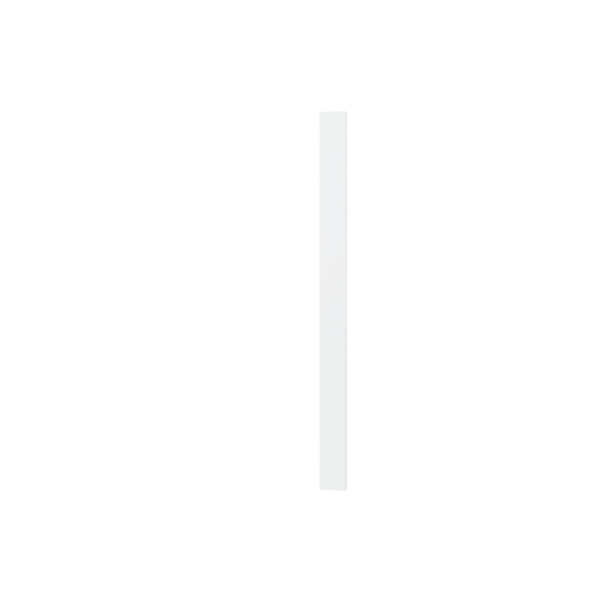 Modest Καταφραγή Κάτω Ντουλαπιού Λευκό 5x1.6x82
