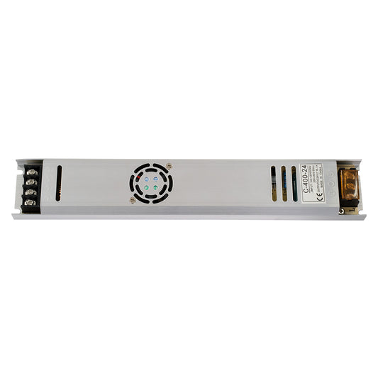 73019 Μεταλλικό Τροφοδοτικό PELV Ultra Slim για Προϊόντα LED 400W 16.7A - AC 220-240V σε DC 24V - IP20 Μ31 x Π5.4 x Υ2.3cm