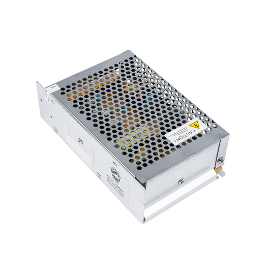 LUMIVOLT 73044 Τροφοδοτικό/Μετασχηματιστής PELV 150W 6.25A DC 24V IP20 - AC 220-240V σε DC 24V / Ρυθμιζόμενo από DC 21.6V έως DC 28.8V - Μ16 x Π10 x Υ4.8