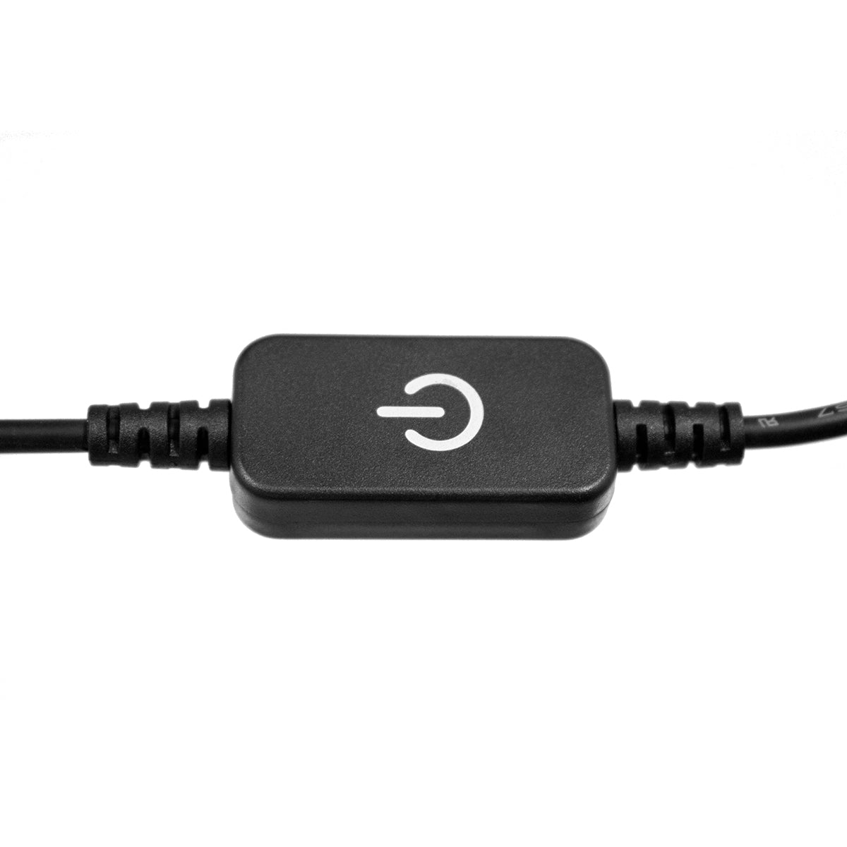 DIMMERANO 73304 Διακόπτης Αφής On/Off & Push Dimming με 1 x 5A 120W Κανάλι DC 12-24V 5A 120W Max IP20 - Μαύρο - Μ25 x Π2.3 x Υ1.1