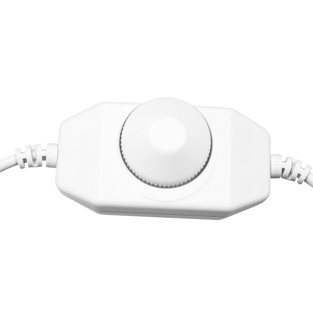 DIMMERANO 73305 Διακόπτης On/Off & Dimming με 1 x 5A 120W Κανάλι DC 12-24V 5A 120W Max IP20 - Λευκό - Μ25 x Π2.3 x Υ1.1