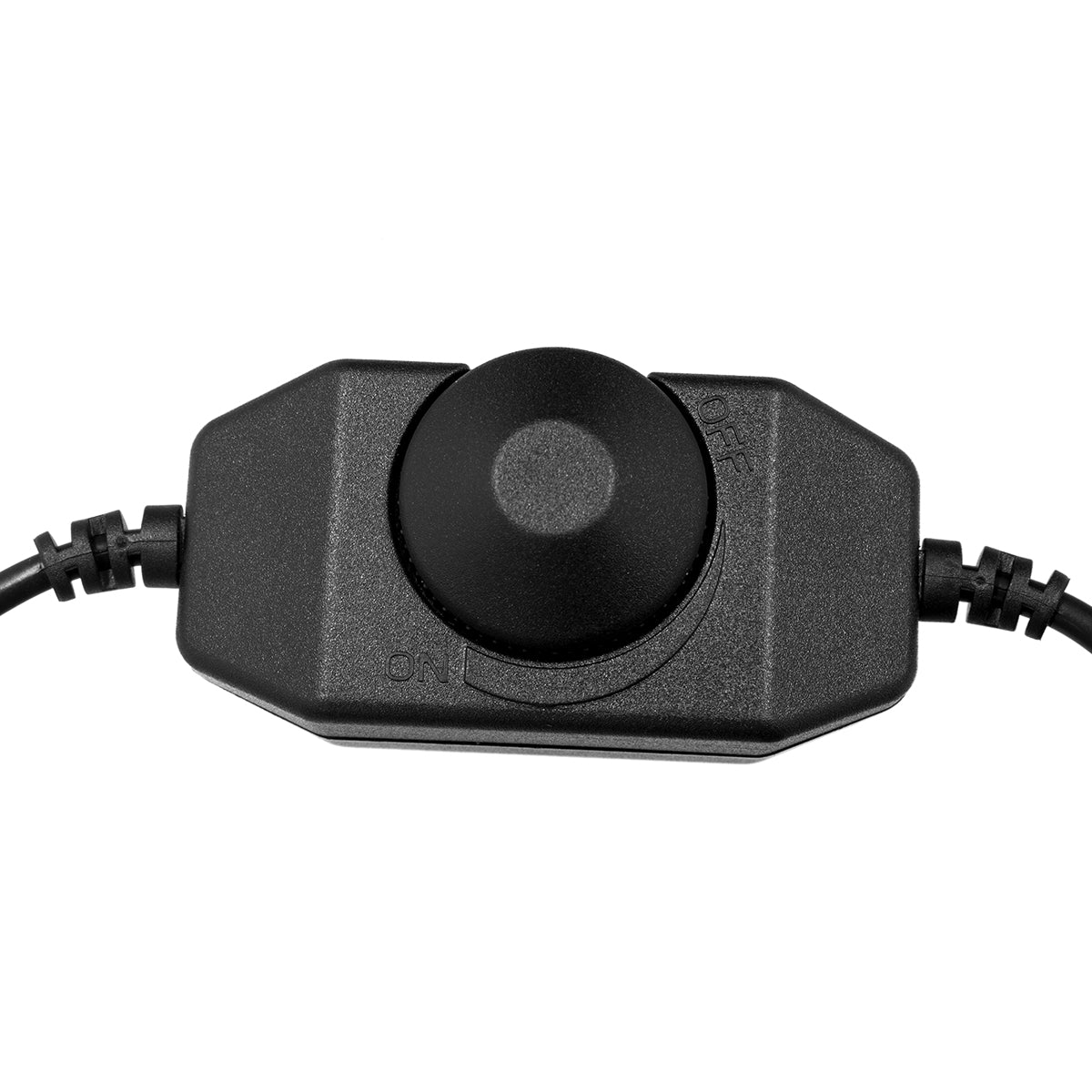 DIMMERANO 73306 Διακόπτης On/Off & Dimming με 1 x 5A 120W Κανάλι DC 12-24V 5A 120W Max IP20 - Μαύρο - Μ25 x Π3.2 x Υ3.3