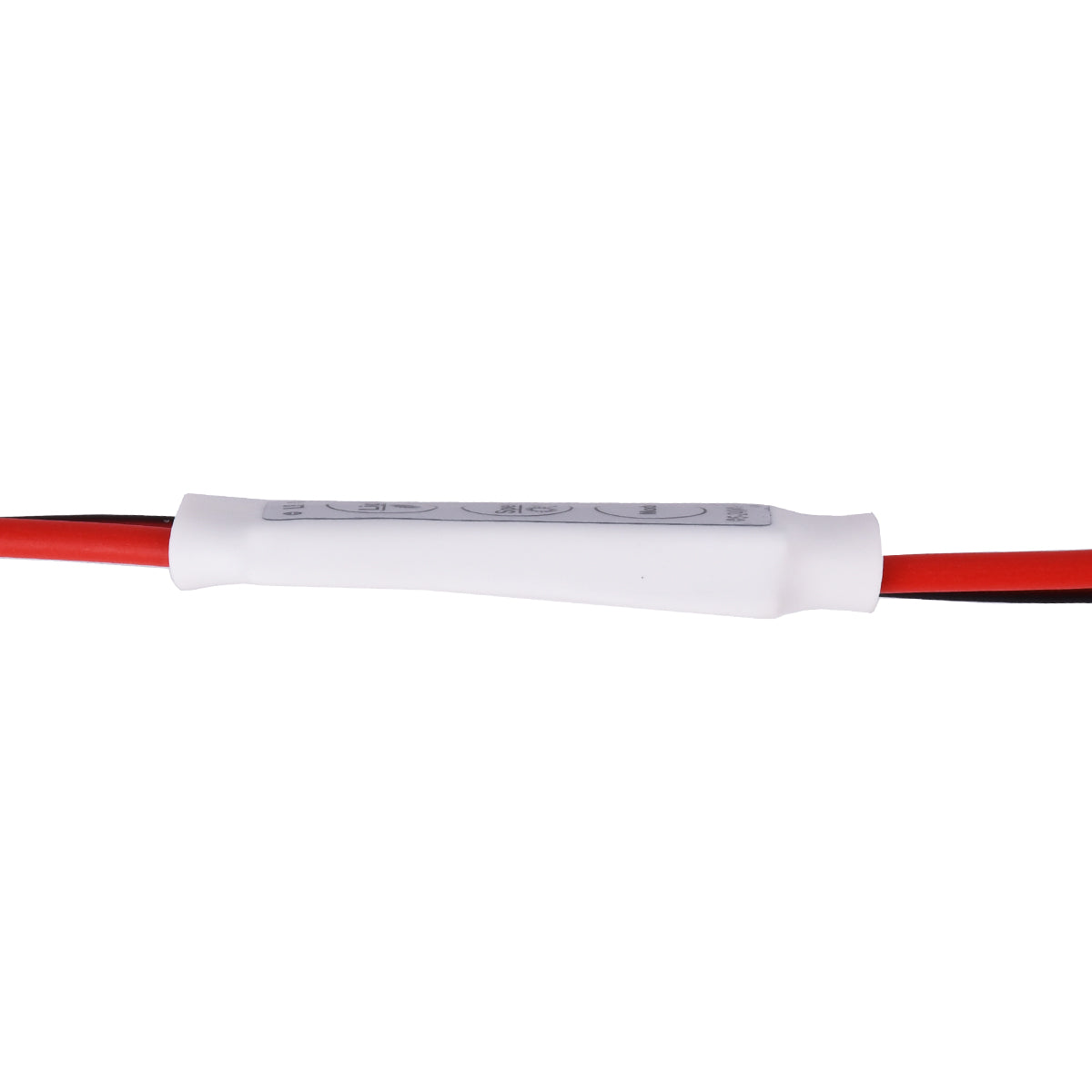 DIMMERANO 73307 Διακόπτης On/Off & Dimming με 1 x 6A 144W Κανάλι DC 12-24V 6A 144W Max IP20 - Λευκό - Μ30 x Π1.3 x Υ0.6