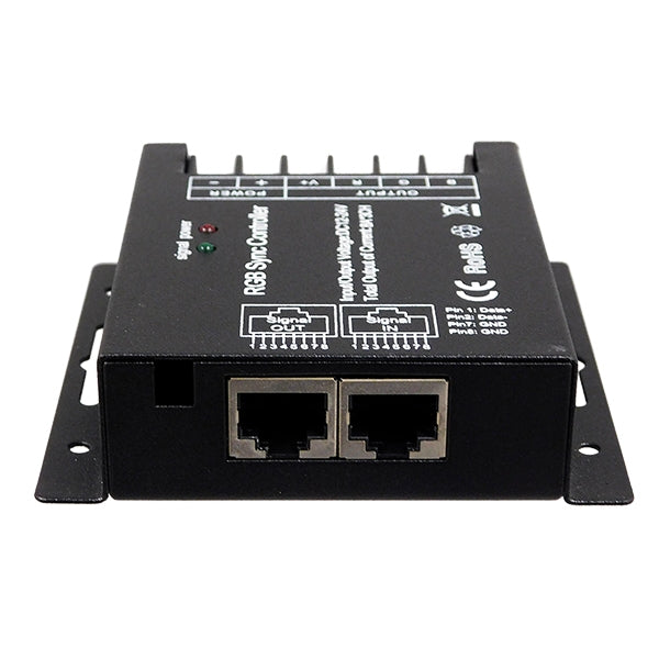 RGBCONTROLLER 73410 Σετ Dimmer / Controller με RF Ασύρματο Χειριστήριο με 3 x 8A 192W Κανάλια DC 12-24V 24A 576W Max IP20 - RF2.4Ghz SYNC - Μ9 x Π9 x Υ2.5
