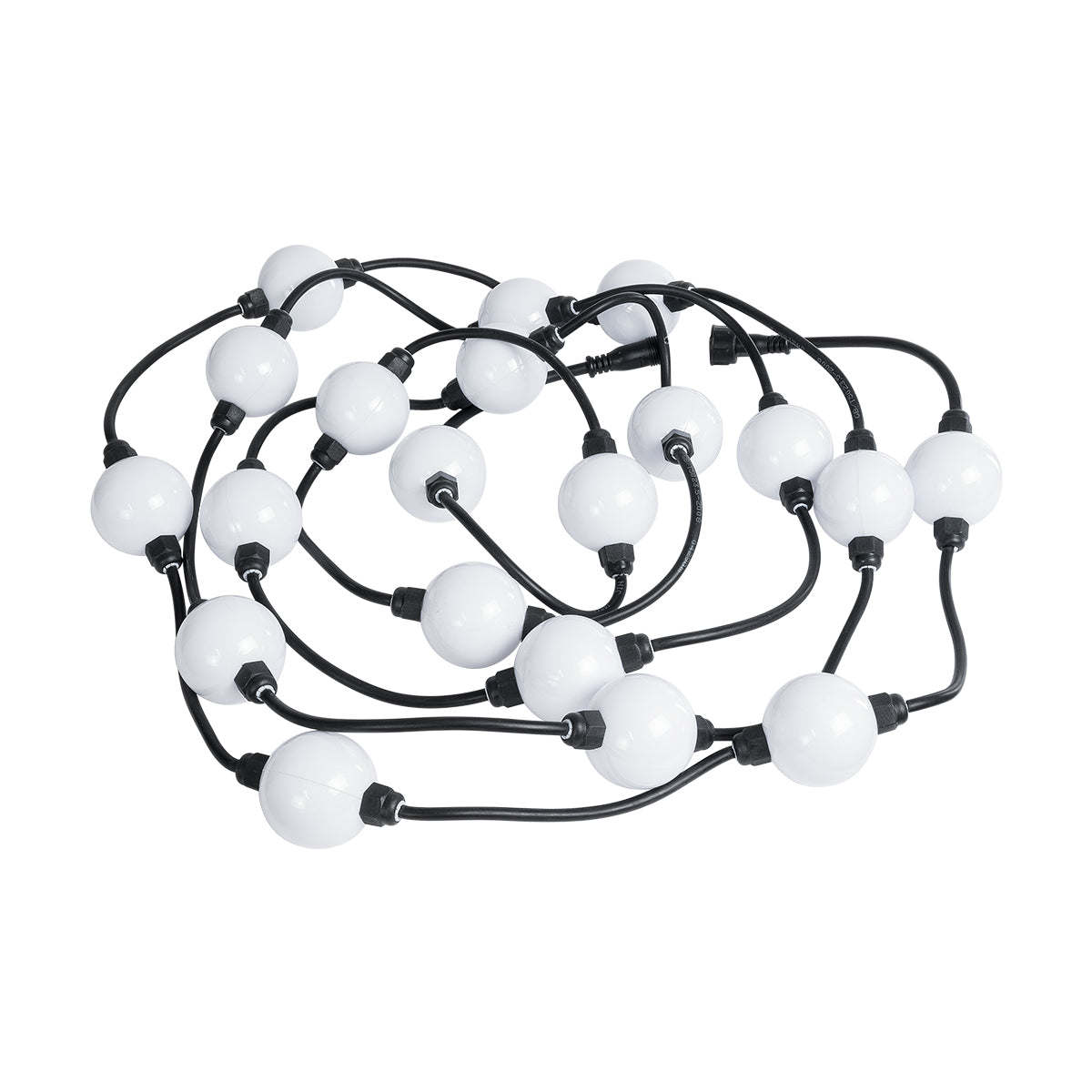 DIGICHAIN 73722 Digital Pixel Addressable LED String Light 28W 1400lm 360° DC 24V Waterproof IP65 60 x SMD3535 Chip 20 x Pixel Multicolor RGB Dimmable SPI/TTL Protocol IC WS2811/SM16703P - Sanan SMD Chip - L460 x W5 x H5 - Pack of 20 Pieces